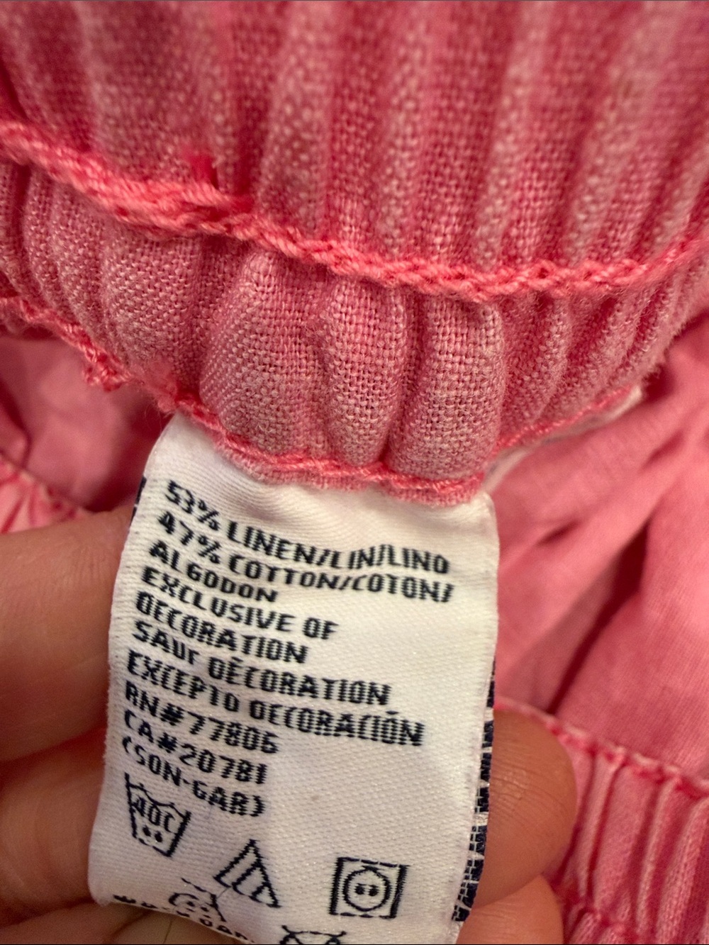 Tommy Hilfiger Pink Skirt Size Small - Picture 5 of 6